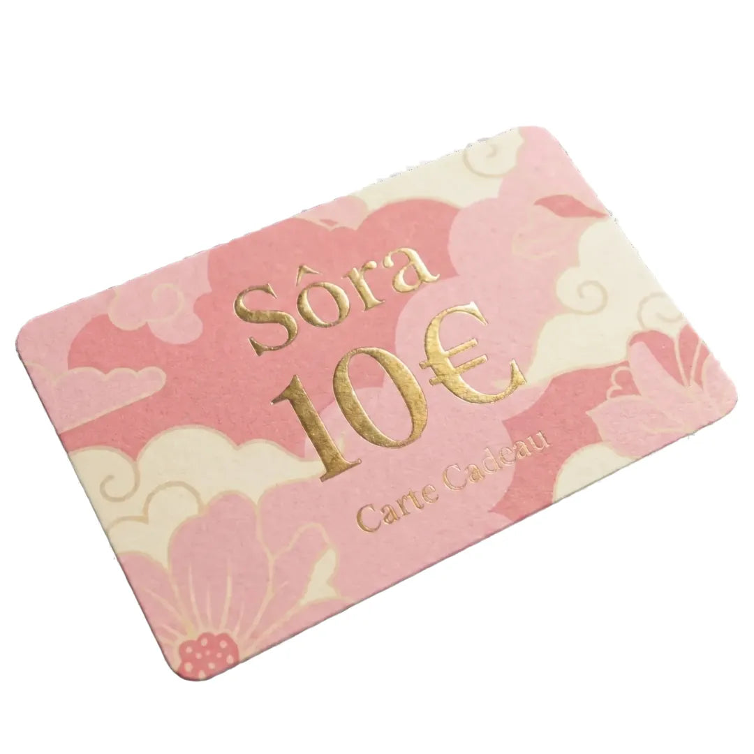 Carte-cadeau Sôra Beauté de 10€