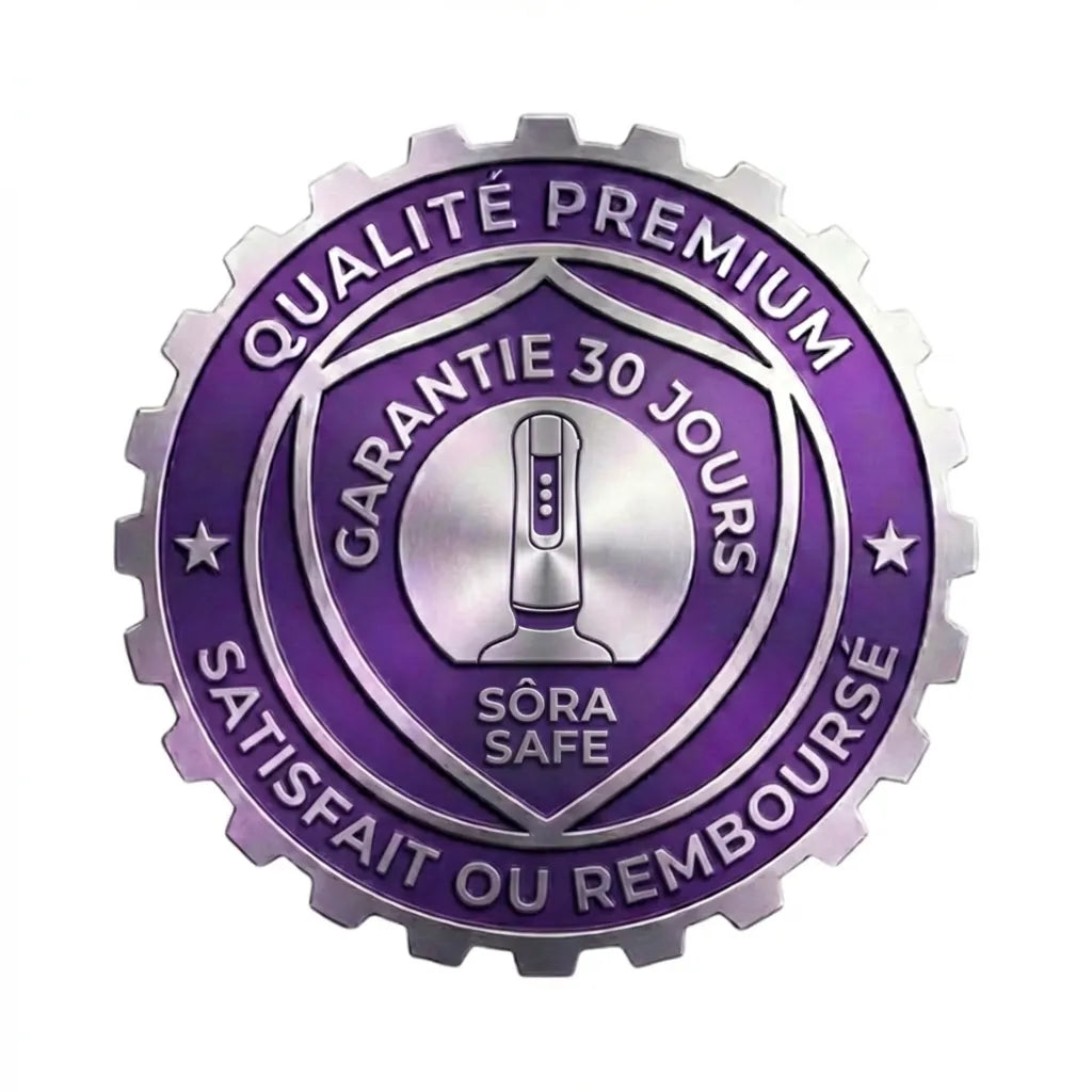 30 jours pour changer d’avis – 100% Remboursé