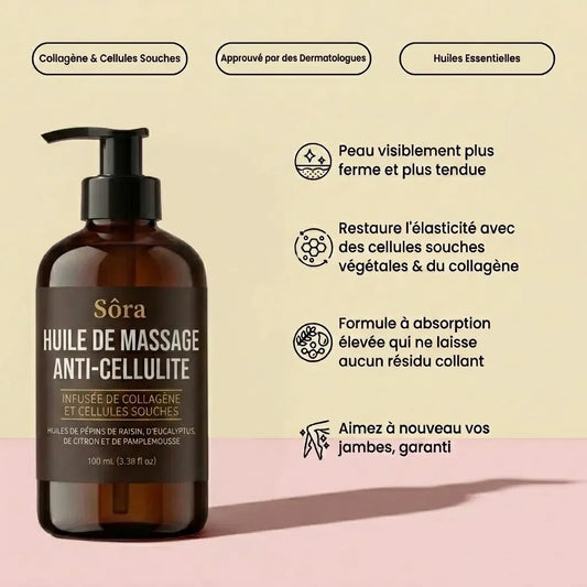 Sôra Oil – Huile Lissante & Raffermissante