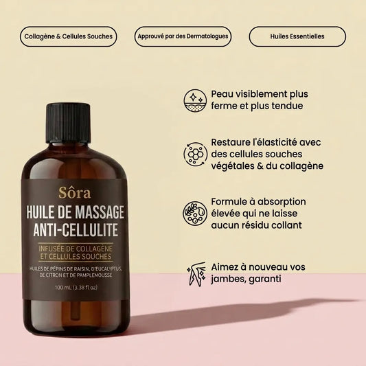 Sôra Oil – Huile Lissante & Raffermissante