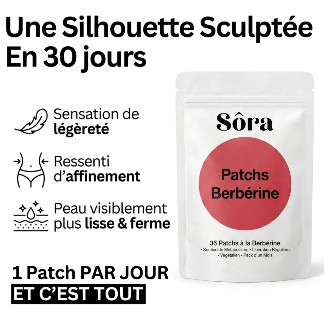 Sôra Shape - Patchs Légèreté & Peau Lisse