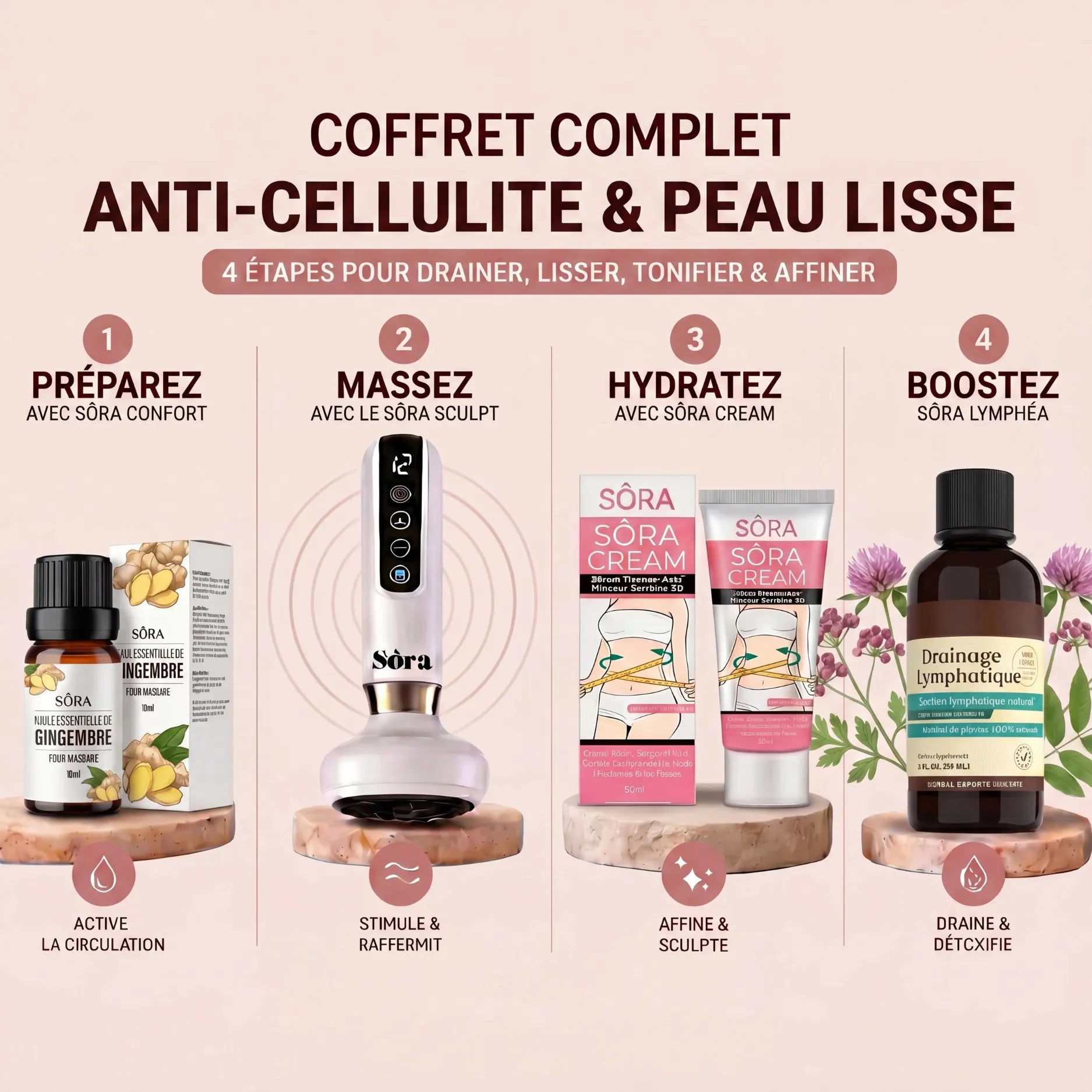 Sôra Sélection - Coffret Anti-Cellulite & Peau Lisse