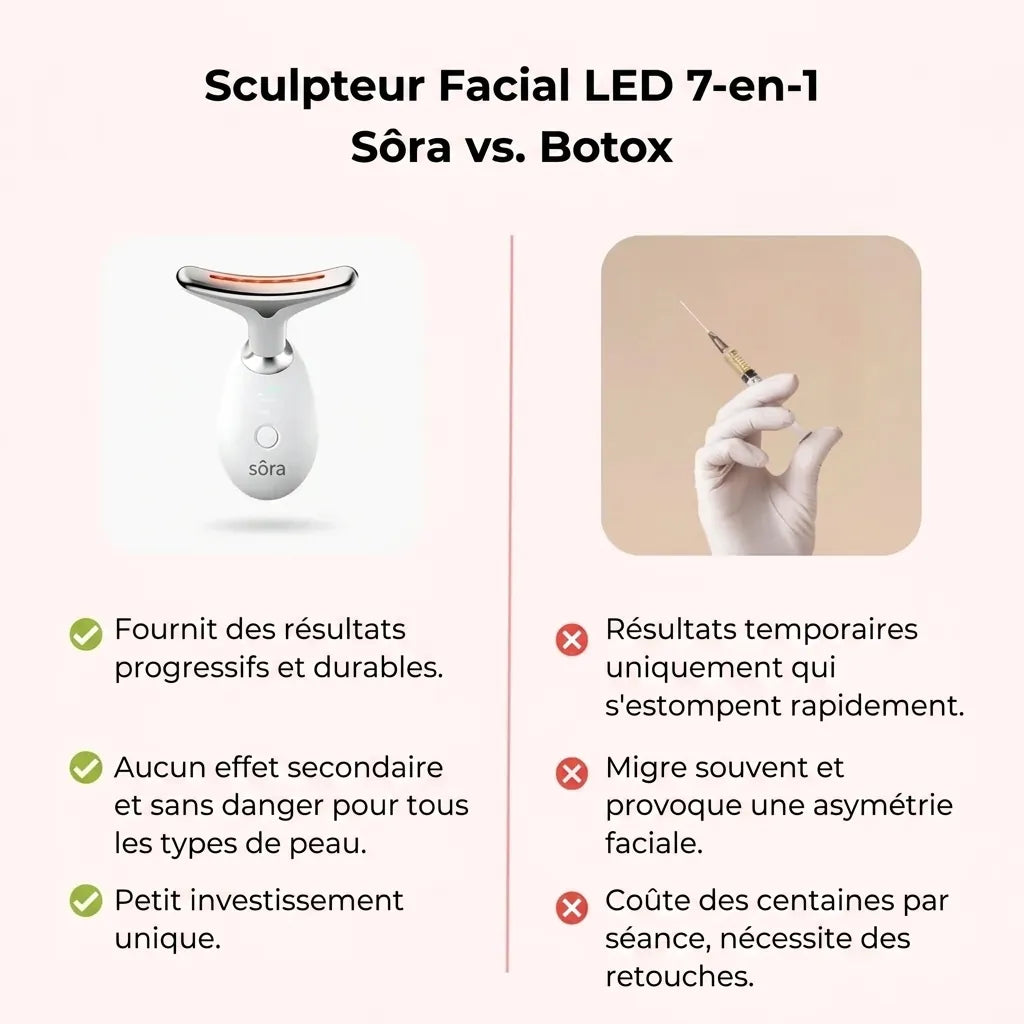 Sculpteur Facial Led 7-en-1 Sôra
