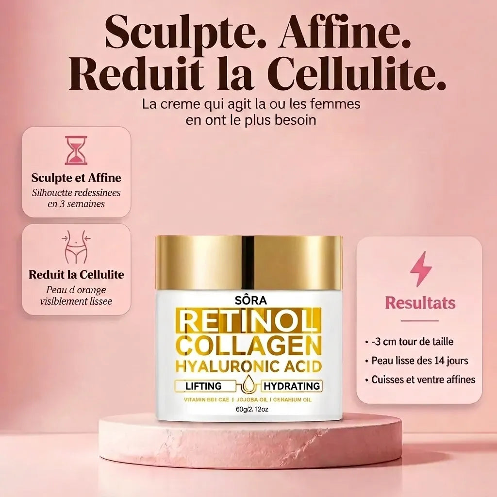 Sôra Cream – Crème Sculptante Anti-Cellulite