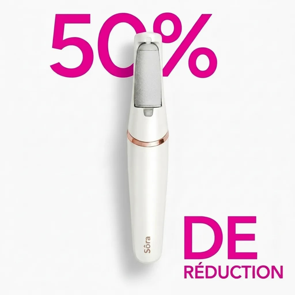 Sôra Silk 3 Pro - Soin Lissant Anti-Callosité