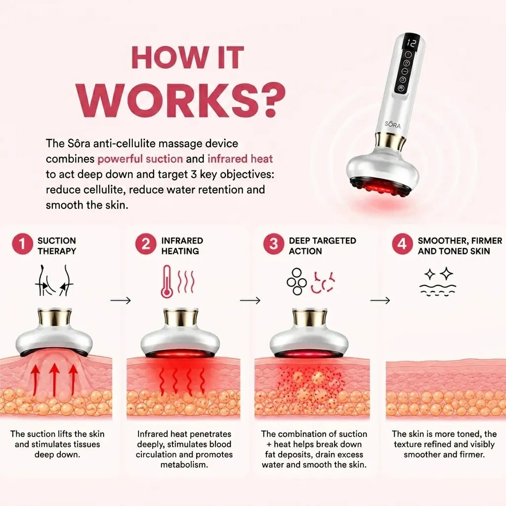 Sôra Sculpt – Anti-Cellulite Drainage Massager