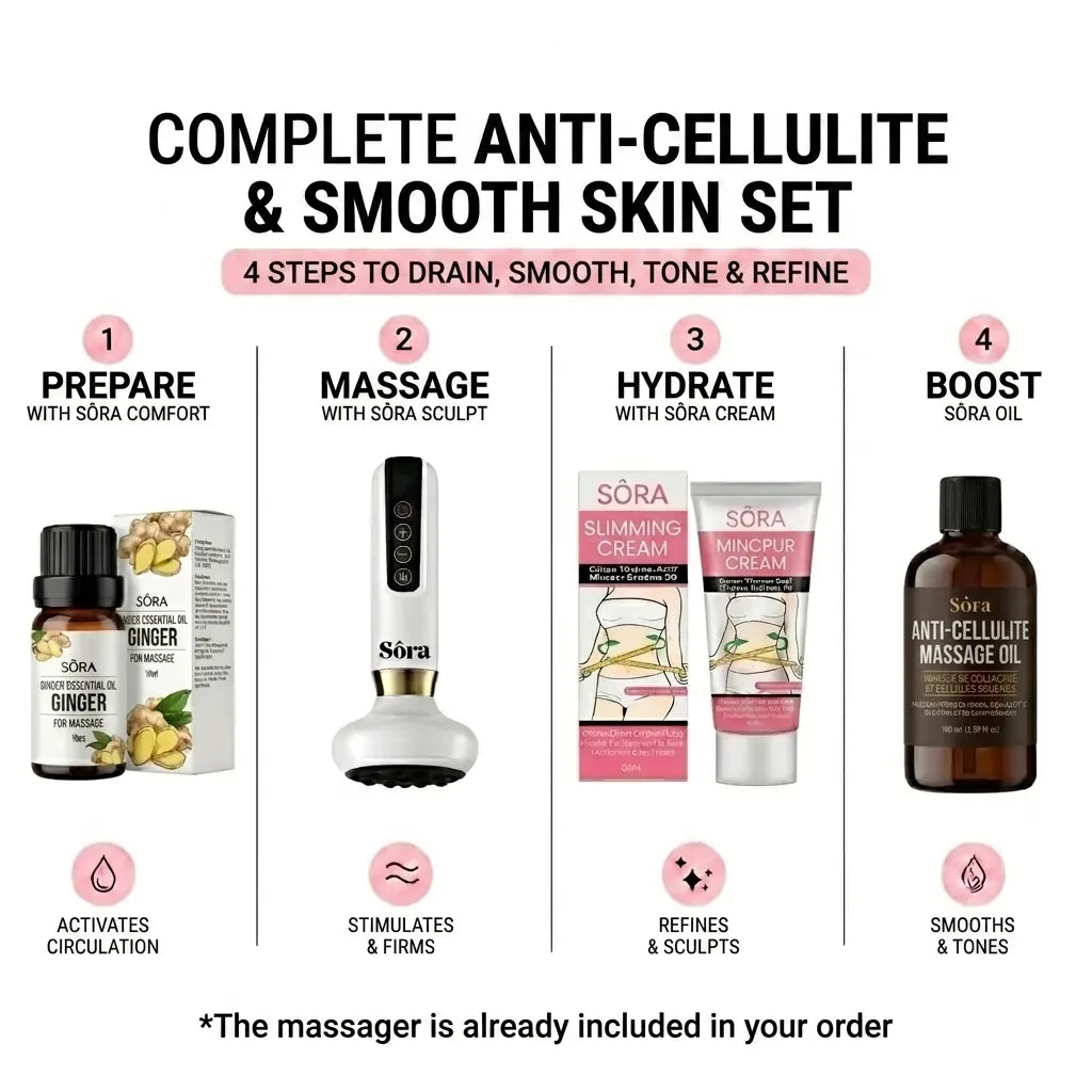 Sôra Sculpt – Anti-Cellulite Drainage Massager